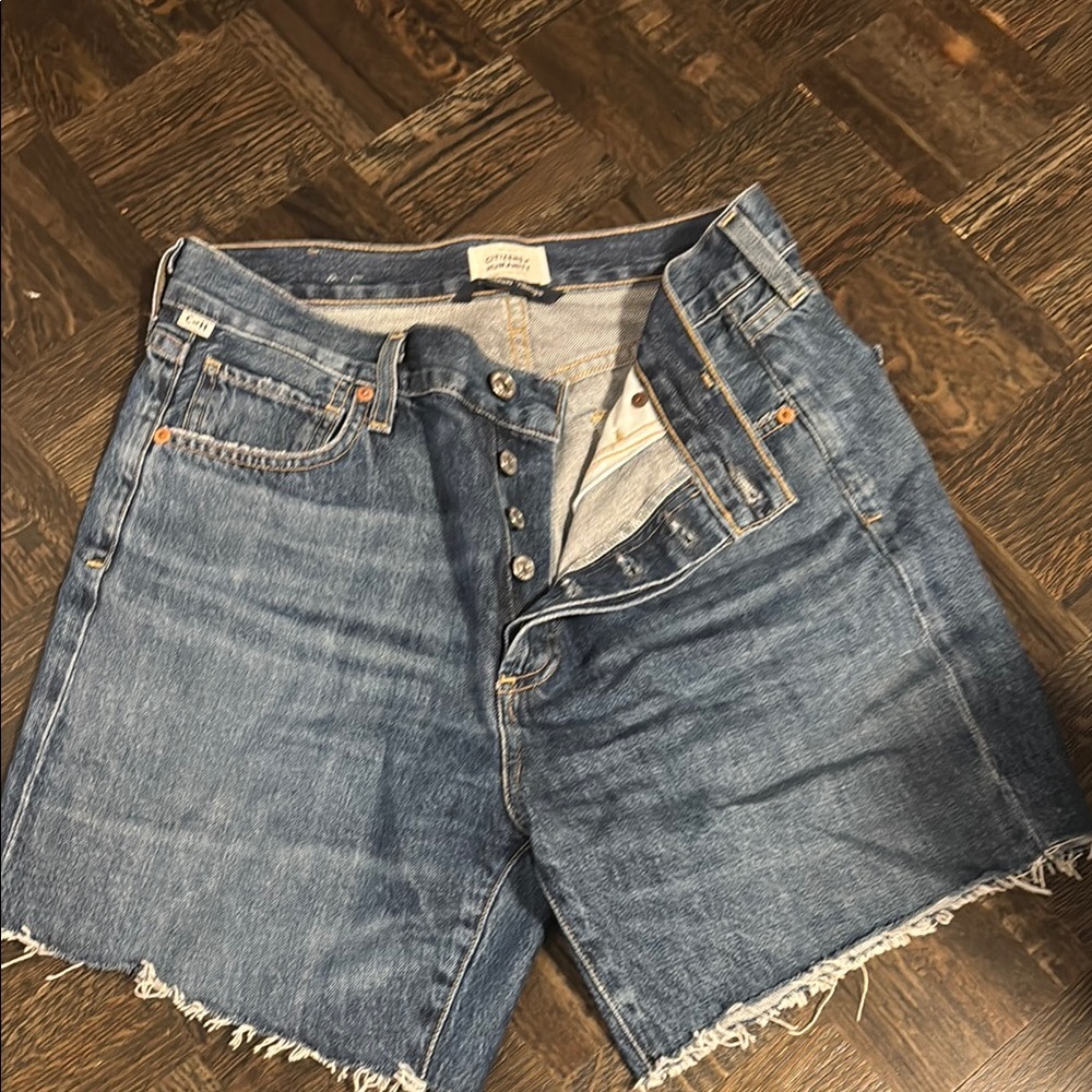 Citizens of humanity  Classic Blue Denim Shorts